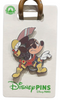 Disney Parks Mickey Mouse Pirate Pin New with Card