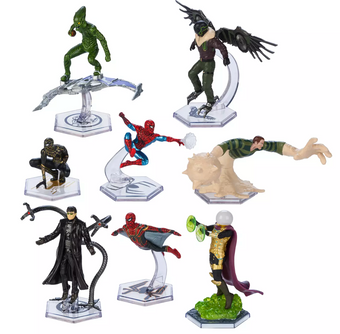 Disney Parks Marvel Spider-Man No Way Home Deluxe Figurine Play Set New with Tag