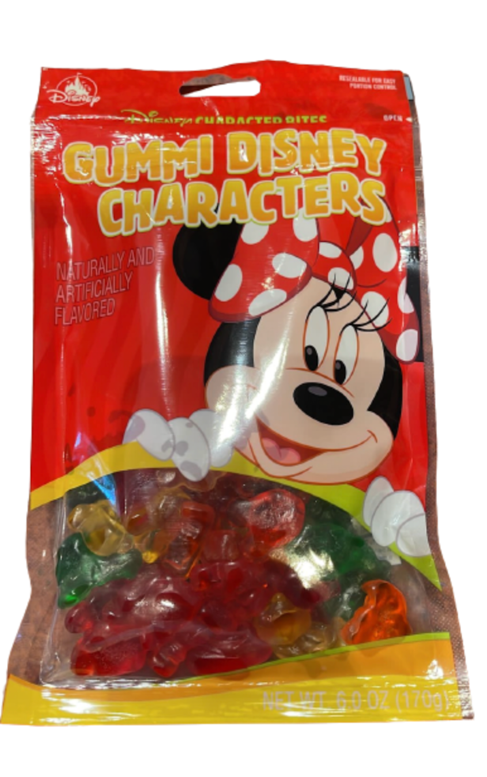 Disney Parks Gummi Disney Characters Fun to Share 6 OZ New Sealed