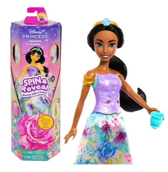 Disney Princess Spin and Reveal Doll Jasmine Toy New With Tag