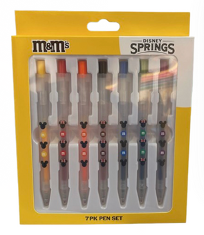 M&M's World Disney Mickey / Minnie Pen Set New with Tag