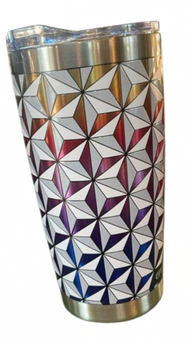 Disney Parks Epcot Spaceship Earth Stainless Tumbler New With Tag