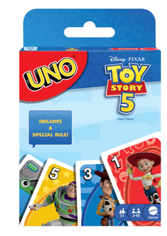 Disney Parks UNO Pixar Toy Story 5 Card Game Family Night New With Tag