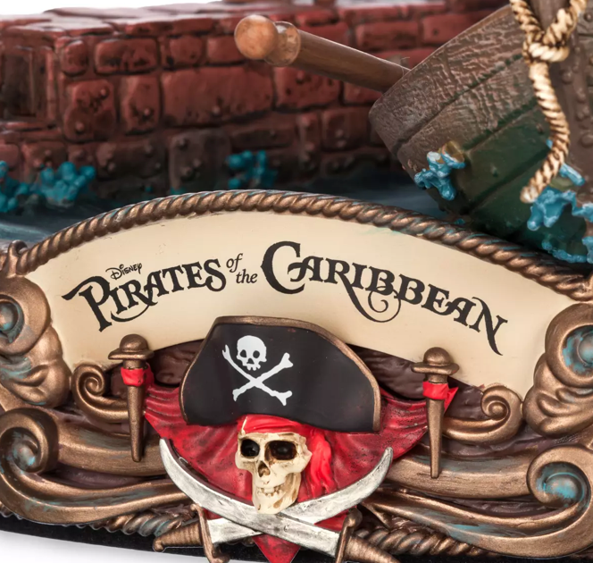 Disney Parks Pirates of the Caribbean Light-Up Figure Statue New With Box