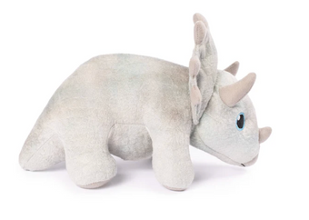 Universal Studios Jurassic World Triceratops Dinosaur Plush Toy Gray New W Tag