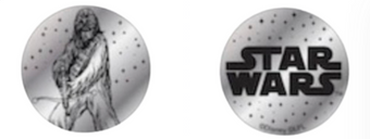 Disney Hollywood Launch Bay Star Wars Chewbacca Collectible Coin Medallion New