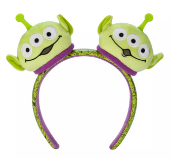 Disney Parks Toy Story Alien Plush Ear Headband New With Tag