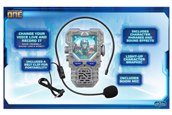 Transformers One Toy Voice Changer Toy New With Box