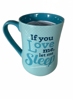 Disney Parks Stitch Scrump If You Love Me Let Me Sleep Morning Coffee Mug New