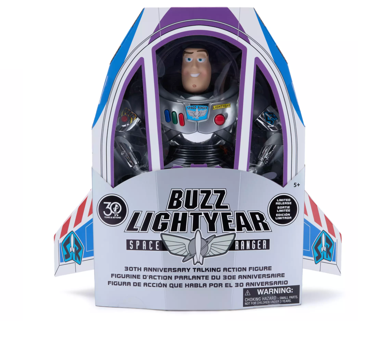 Disney Toy Story 30th Buzz Lightyear Talking Limited Action Figure New with Box