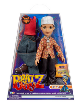 Bratz Original Fashion Doll Dylan: Collectible Boy Figure Toy New With Tag