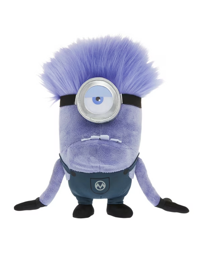 Universal Studios 1-Eye Evil Purple Minion Plush New with Tag