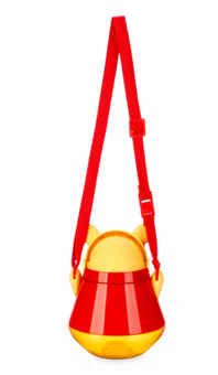 Disney Parks Winnie the Pooh Travel Mug with Strap New With Tag