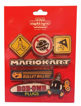 Universal Studios SUPER NINTENDO WORLD Mario Kart Magnet Set New With Card
