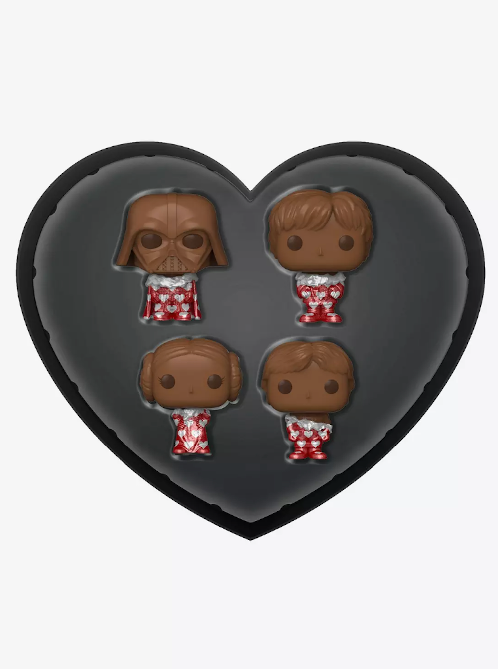 Funko Pocket Pop! Star Wars Characters Valentine Chocolate Vinyl Figure Set New