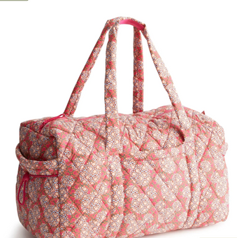 Vera Bradley Disney Mickey Mouse Large Original Duffel New With Tag