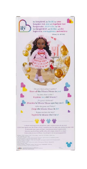 Disney ILY 4EVER Minnie Inspired 18” Doll Dark Brown Hair/Eyes Toy New W Box