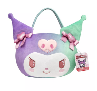 Hello Kitty Kuromi Valentine's Day Pail Plush New with Tag