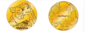 Disney Polynesian Resort Moana and Pua Collectible Coin Medallion New
