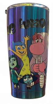 Disney Parks Who You Are! Inside Out Stainless Steel Tumbler New With Tag