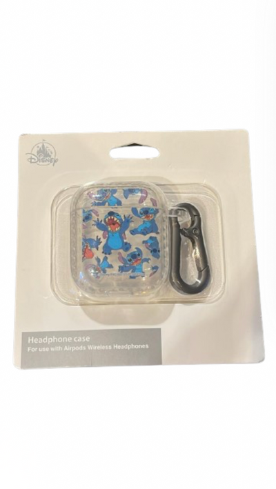 Disney Parks Stitch Headphone Case Airpods Wireless New with Card