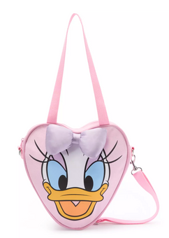 Disney Parks Daisy Duck Big Face Canvas Mini Tote Bag Youth New with Tag