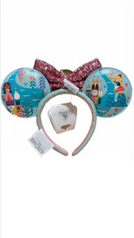 Disney Parks 2024 It's a Small Word Minnie Ears Headband New with Tag