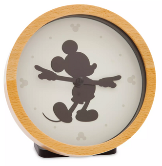 Disney Parks Mickey Mouse Desk Clock New With Tag
