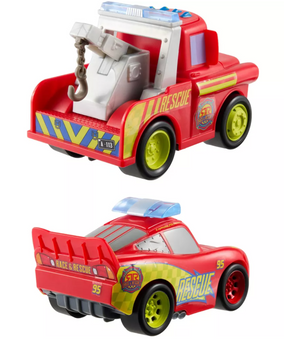 Disney Pixar Cars Radiator Springs Race & Rescue Track Talkers McQueen Toy New
