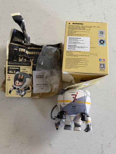 Pop Mart Labubu The Monsters x Kow Yokoyama Ma.k Storm New with Box USA SELLER