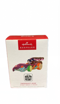 Hallmark 2024 Keepsake Disney Wreck-It Ralph Sweeeeet Ride Christmas Ornament N
