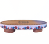 Disney Parks EPCOT Food & Wine Festival 2023 Footed Wooden Tray New
