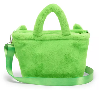 Disney Parks Stitch Plush Tote Bag – Lilo & Stitch Green New With Tag