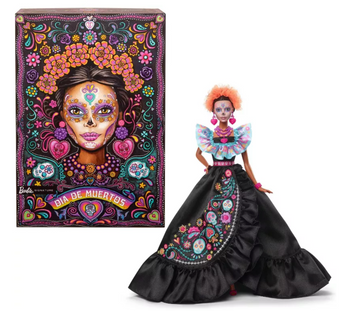 Barbie Signature Día De Muertos 2024 Collectible Doll Ruffled Toy New with Box