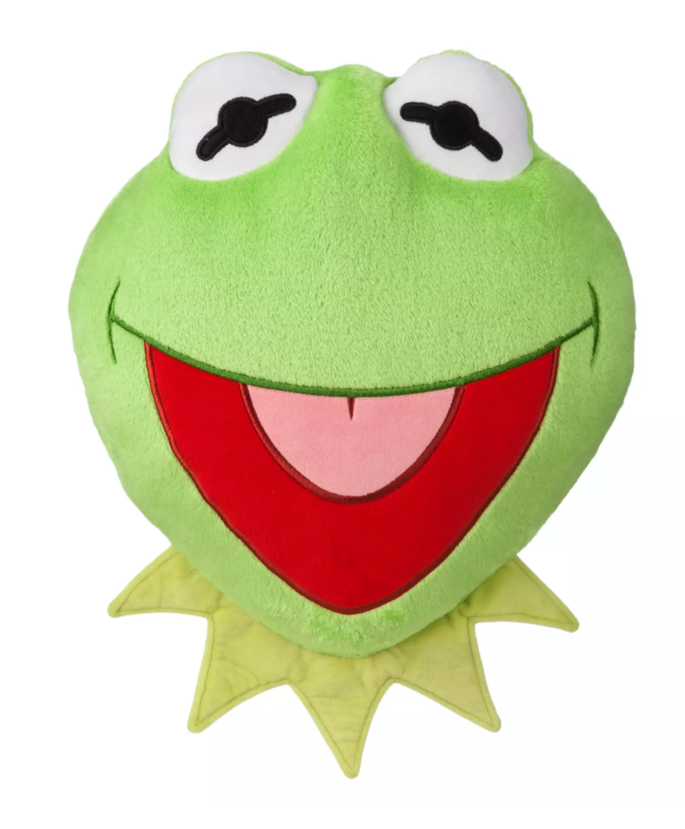 Disney Parks The Muppets Kermit The Frog Throw Pillow New With Tag