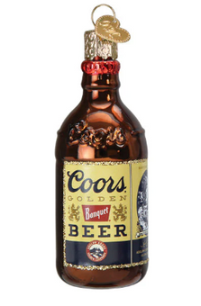 Old World Christmas Coors Banquet Bottle Ornament New With Tag