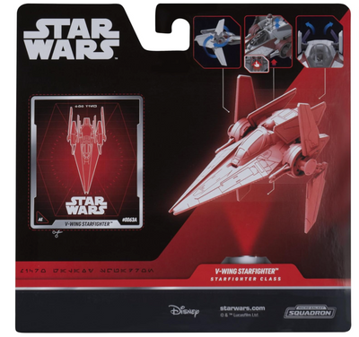 Disney Star Wars Micro Galaxy Squadron V-Wing Starfighter Armada Edition New