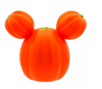 Disney Parks Mickey Large Light-Up Pumpkin Jack-o'-Lantern New With Tag