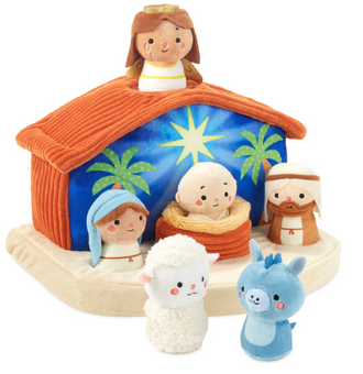 Hallmark Nativity Scene Plush Toys, 7-Piece Set New with Tag