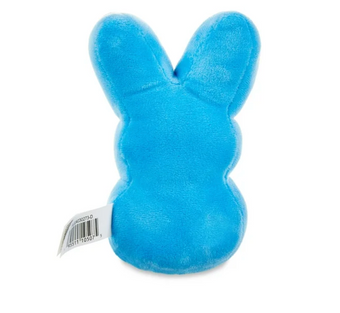 Peeps Peep 6" Plush Scented Marshmallow Bunny Blue Gamer New with Tag
