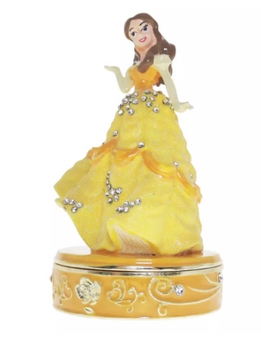 Disney Parks Belle Trinket Box by Arribas – Beauty and the Beast New with Box