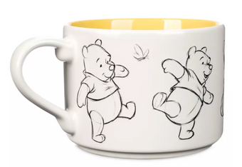 Disney Parks Winnie the Pooh Animation Sketch Coffee Mug New with Tag
