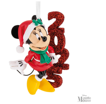 Hallmark Disney Minnie Mouse 2025 Christmas Ornament New