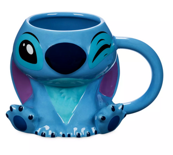 Disney Parks Stitch Figural Coffee Mug New With Tag