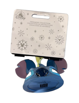 Disney Parks Stitch Ear Hat Christmas Ornament New with Tag