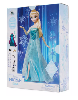 Disney Parks Elsa Disney Story Doll – Frozen – 11 1/2'' New With Tag
