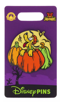Disney Parks Pluto Pumpkins Halloween Pin New With Card
