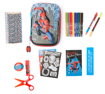 Disney Parks Marvel Spider-Man Zip-Up Stationery Kit New With Tag