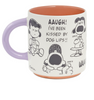 Hallmark Peanuts 75th Anniversary Lucy Through the Decades Coffee Mug New