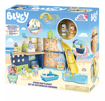 Disney Bluey Cruise Ship Play Set Toy New With Tag